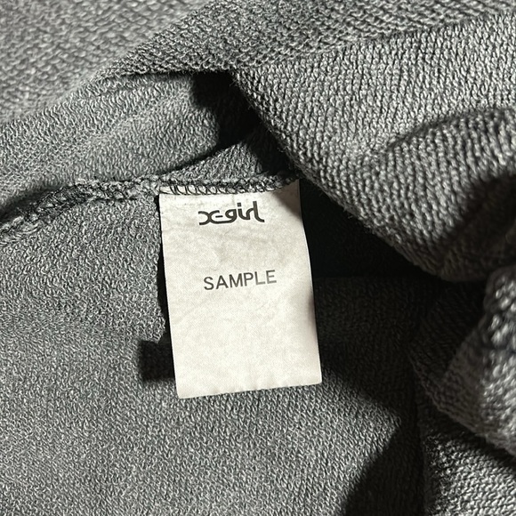 X-Girl Gray Drawstring Casual Skirt C8 - Picture 4 of 4